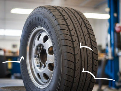 How to read tire wear patterns to diagnose alignment, suspension, and inflation issues