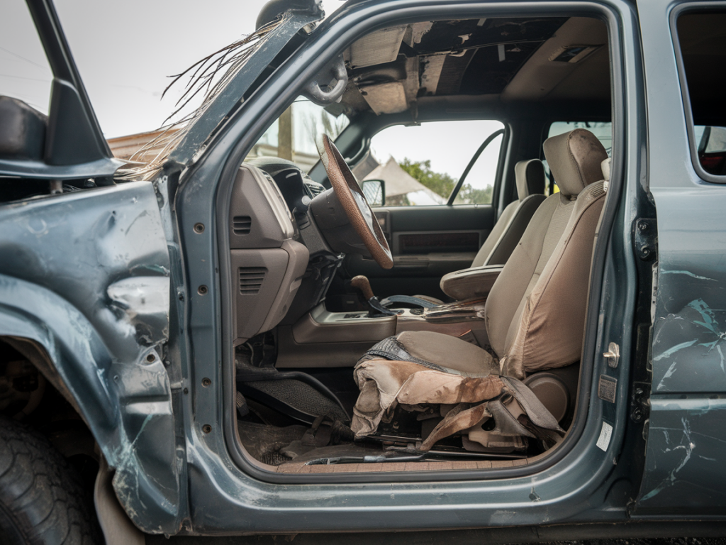 How to spot frame damage on a used suv during a test drive and what to walk away from